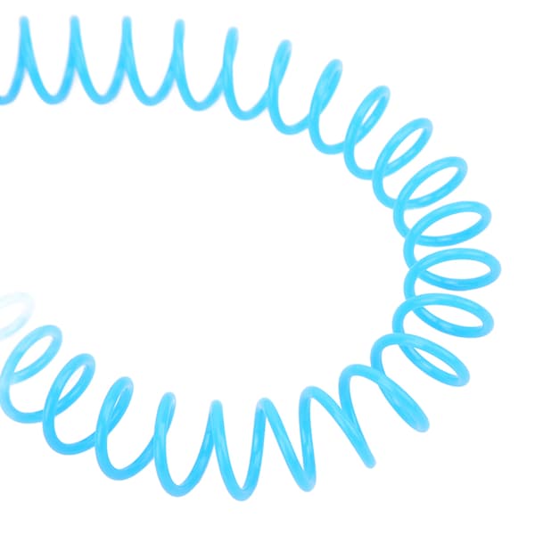 20 st spiralbindningsryggar, 30-håls, 13 mm diameter, stor kapacitet, blått kamset