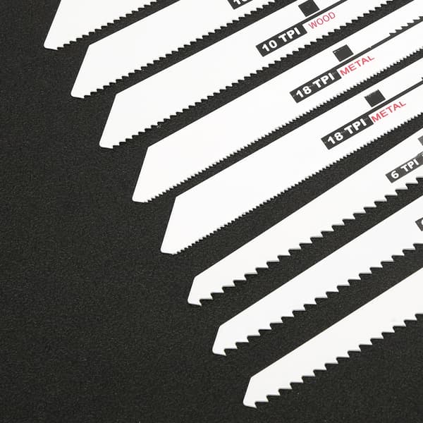 10 st HSS tigersågblad för träbeskärning, 4 tum, snickarsats
