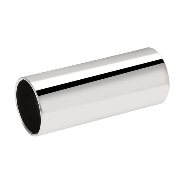 2 stk. guitar-slides 6 cm rustfrit stål glas tonebar sæt instrumenttilbehør