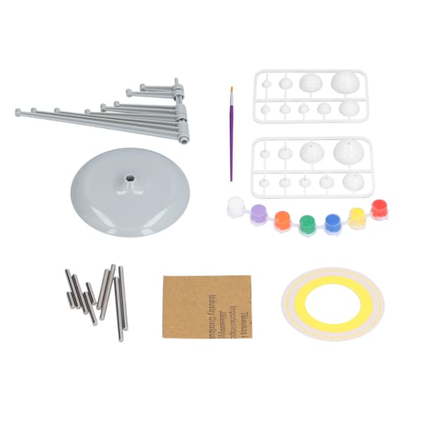 DIY Nio Planeter Solsystem Modellkit för Barn Pedagogisk Leksaksgåva