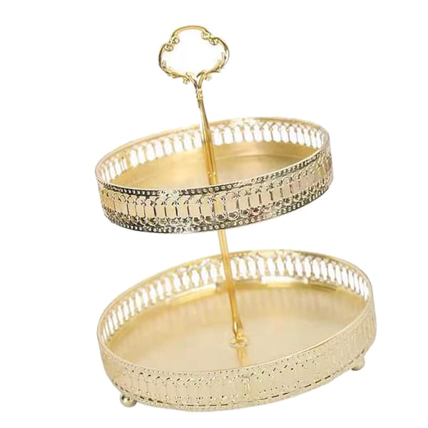 Koppar Guld Dubbellager Bakverktyg Bröllopsdesserttillbehör