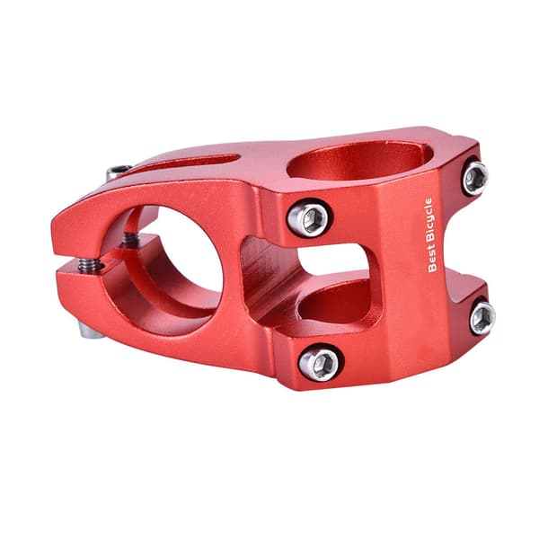 31,8 mm aluminiumslegering MTB-styr Solid frempind cykelkomponent 1 stk (rød)