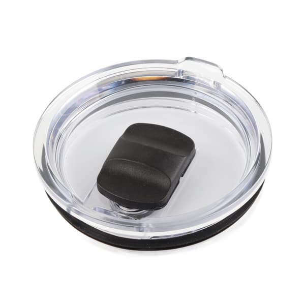 Spildsikkert sort magnetisk låg til 30 oz krus - 93 mm indvendig, 100 mm udvendig diameter