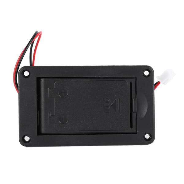 9V batteriholder etui til guitar bas aktiv pickup