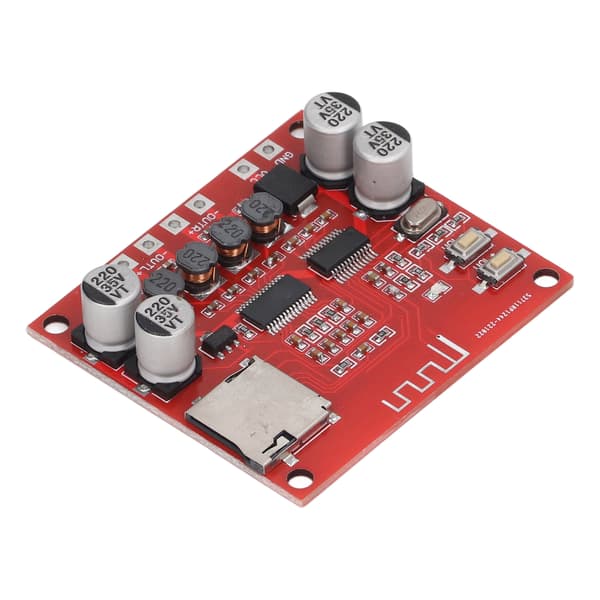 Trådlös Bluetooth-förstärkarkort 2x100W Stereo Audio Modul DC12-24V för högtalare