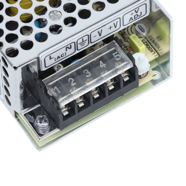 LED Driver 100-240VAC 35W Aluminium Strømforsyning MS-35-5 til LED Strips