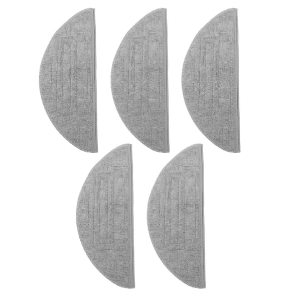 5-pack mikrofiber-moppdukar för Roborock S8 Pro Ultra dammsugare