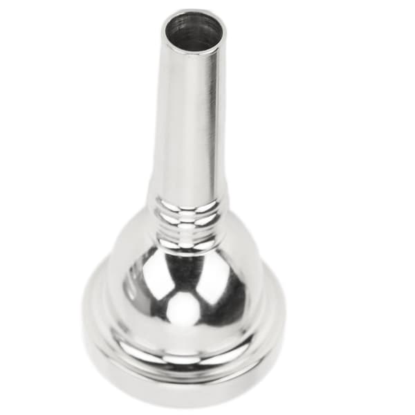 Alttrombonmunstycke Kopparinstrumenttillbehör Ersättningsdel Silver 1 st