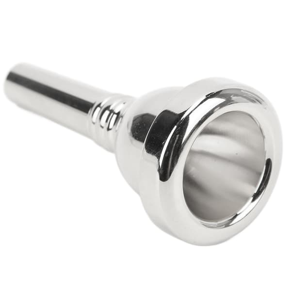 Alttrombonmunstycke Kopparinstrumenttillbehör Ersättningsdel Silver 1 st