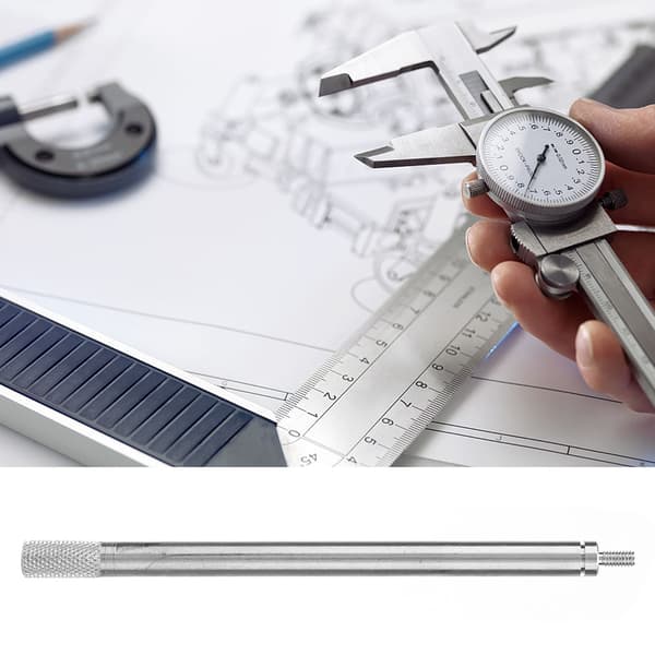 Mittakellon jatkovarsi 2,5 mm kierre 5 mm varsi 80 mm pitkä