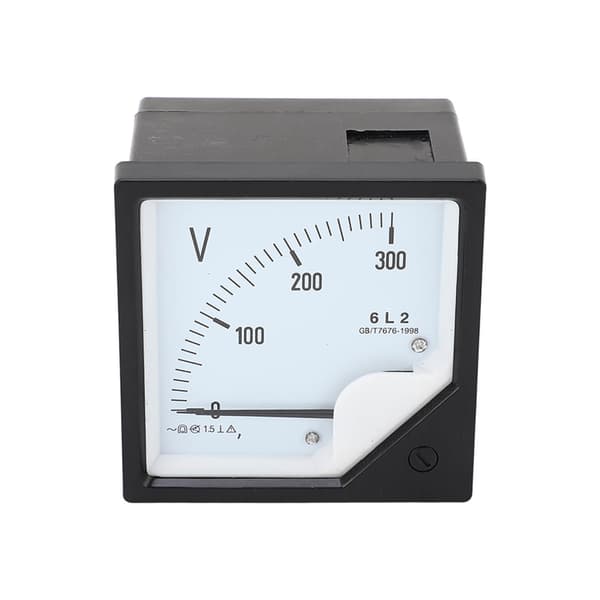 AC Voltmeter 0-300V Analog Måler 2,5% Nøjagtighed Pointer Voltmeter til Generatorer & Strømudstyr