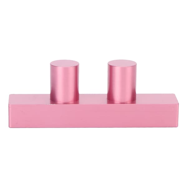 DIY Læbestiftform 2 Huller Aluminium Multifunktionel Lipgloss Balsam Fyldemaskine til Makeup