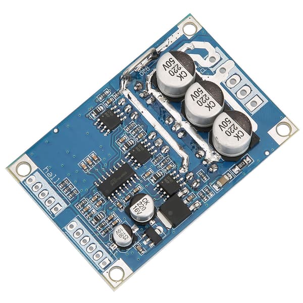 DC 12-36V 15A 500W Børsteløs Controller, Hall Sensor BLDC Driver PCB