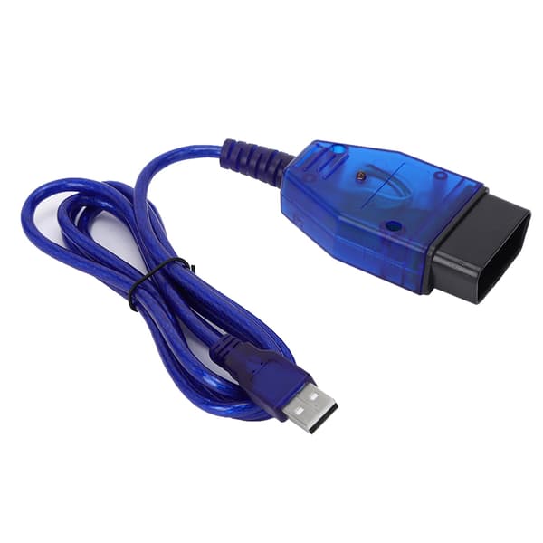 Bildiagnostisk testkabel för KKL USB-skannerkabel passar för Fiat