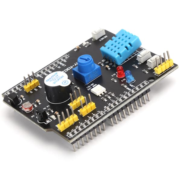 9-i-1 Multifunktionell Sensorbräda LM35 Fuktighet Temp Modul PC-tillbehör