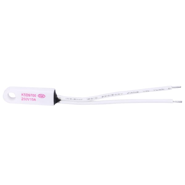 KSD9700 NC Termisk Afbryder Keramisk Sensor 40-150°C 250V 10A, 45°C 2-pak