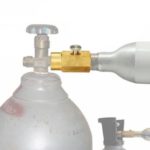 SodaStream CO2-tankpåfyldningsadapter til CGA320-ventil til CO2-cylinder