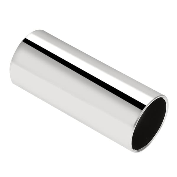2 stk. guitar-slides 6 cm rustfrit stål glas tonebar sæt instrumenttilbehør