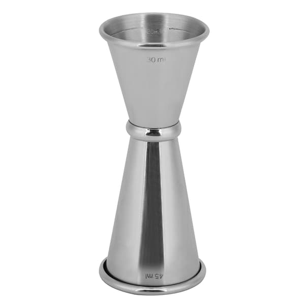 30/45 ml Dobbelt Jigger Cocktail Shaker i Rustfrit Stål Bartender Måleværktøj Bartilbehør