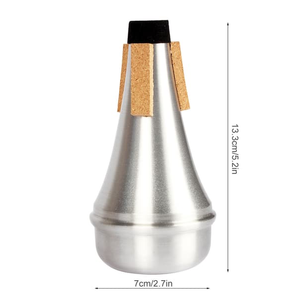 Mini aluminiumlegering dæmper til trompetinstrumenttilbehør