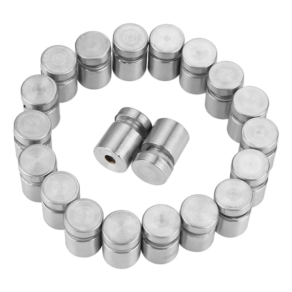 Skyltfästen i rostfritt stål 20-pack M16x20mm