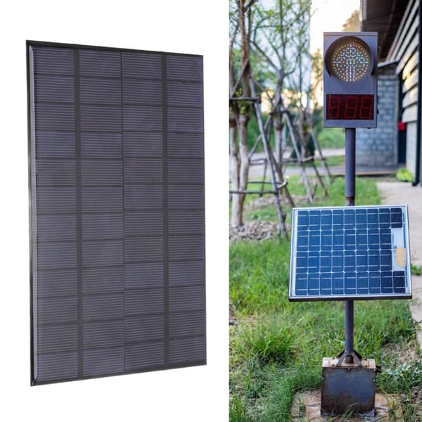 12V 4.2W Mini Epoxy Polykrystallinsk Solcelle Batterioplader Panel DIY Modul til Telefon