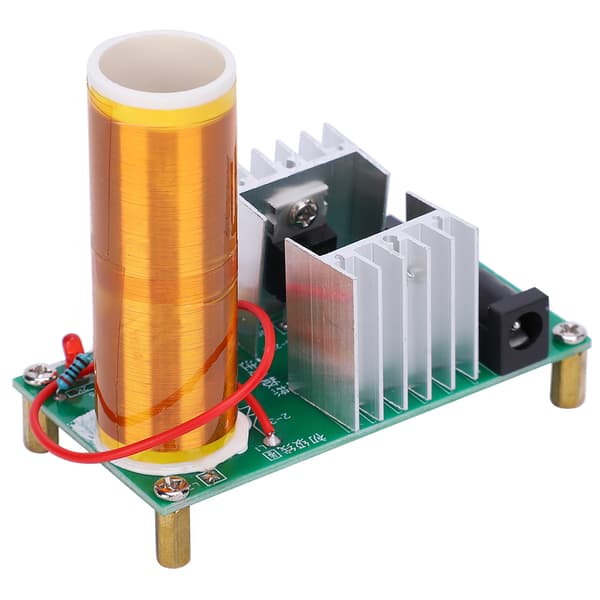 Tesla Coil Kit DIY Mini Plasma Högtalarmodul 15W DC 15-24V 2A Elektronikset