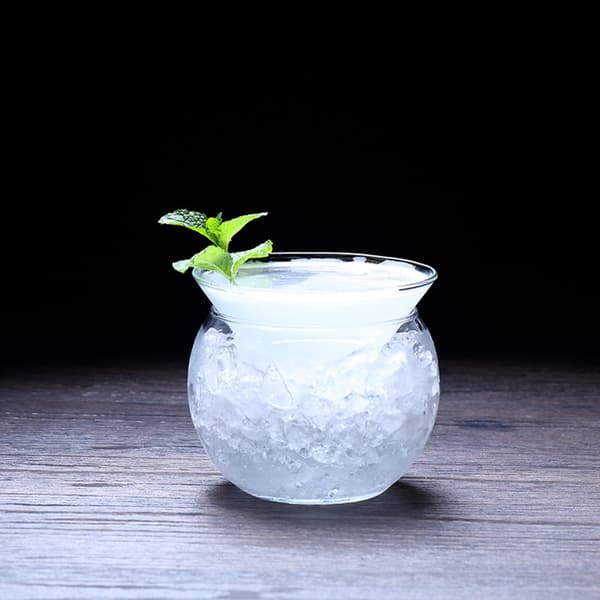 2-pack Martini-glas, 260 ml runda cocktailglas för fest