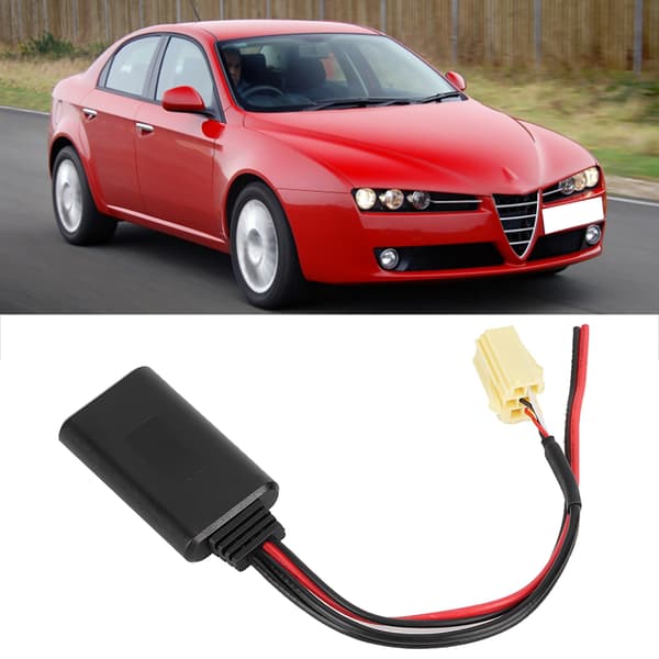 Aux Bluetooth ljudkabel trådadapter passar för Alfa Romeo 159 2007-