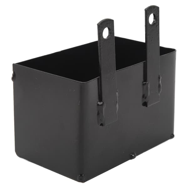 Batteribærer Sort Rustfri Robust Struktur til 50cc Til 125cc ATV Motorcykel Dirt Bike