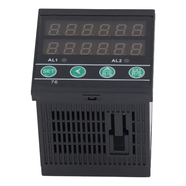 BERM 6-cifret multifunktionstæller, industriel LED-display timermåler til samlebånd, 100-240VAC