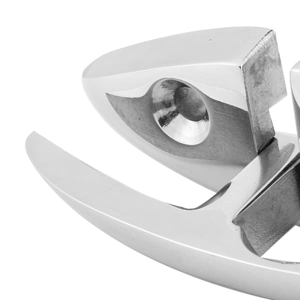 5 tommer foldbar opklappelig klampe 316 rustfrit stål dock dæk hardware marine båd tilbehør