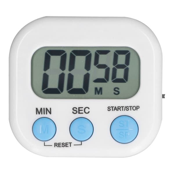 Stor LCD Digital Timer, Nedtælling & Stopur til Køkken, Studie, Klasseværelse Brug