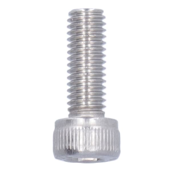 M5 x 25 mm sekskantede skruer, 30 stk. A2 rustfrit stål cylindrisk hovedbolt sortiment sæt