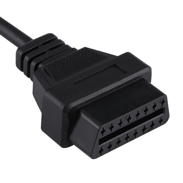 14-bens til 16-bens OBD2-adapterstik Diagnostisk kabel til Nissan
