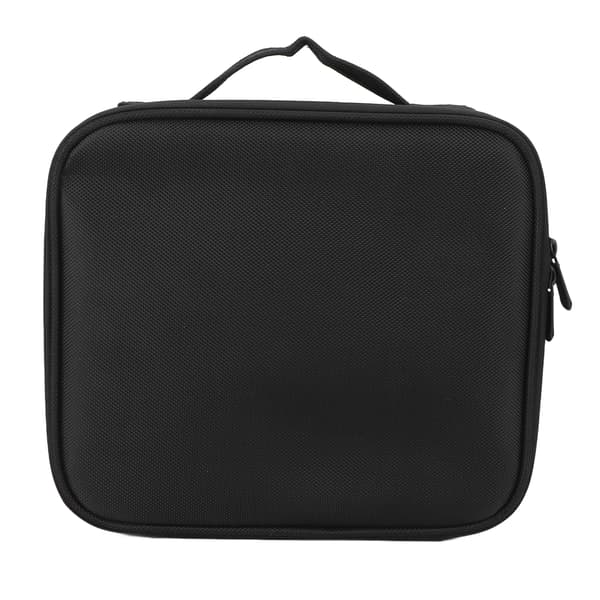 Makeup Train Case Multifunktionel Rejse Makeup Taske med Justerbare Skillevægge til Kvinder og Piger Sort