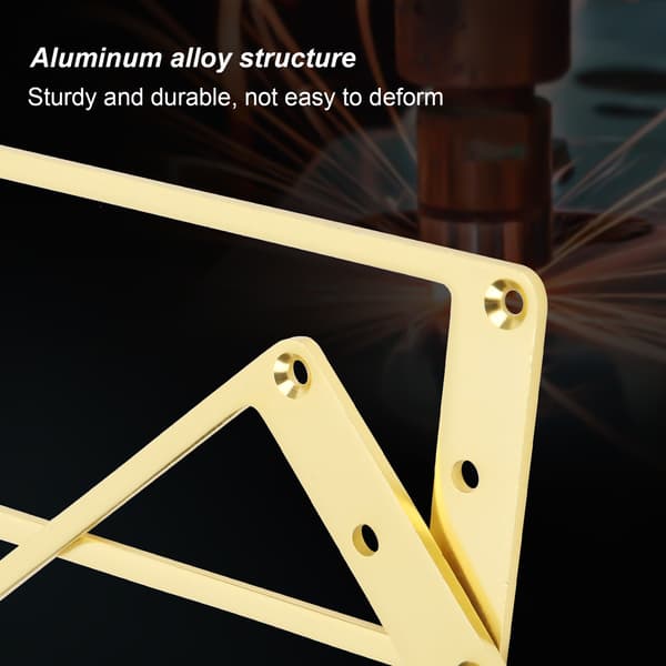 2 st aluminium gitarr pickup surround ram 92x46mm guld med skruvar för elgitarr