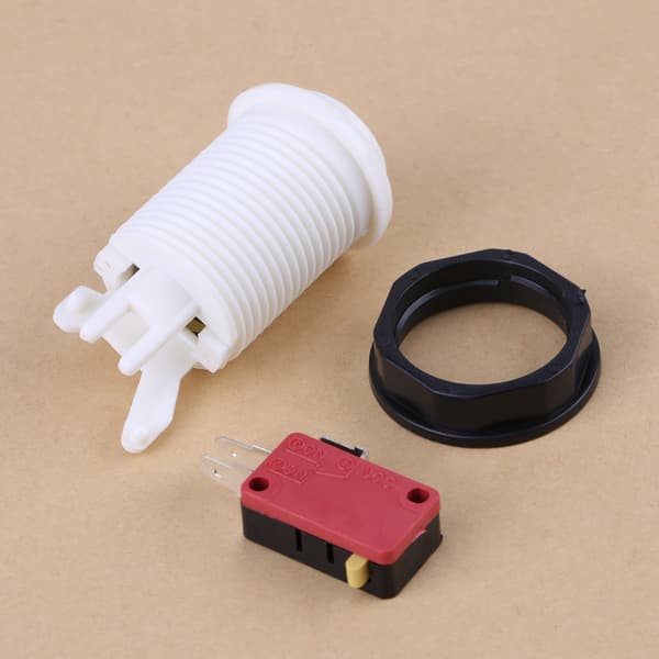 Lang Startknap DIY Kit 1p 2P Afspiller Trykknap til Arkadespil
