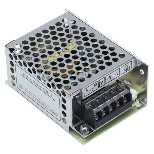 LED-driver 100-240VAC 25W aluminium strømforsyning MS-25-24 til LED-strips og belysning