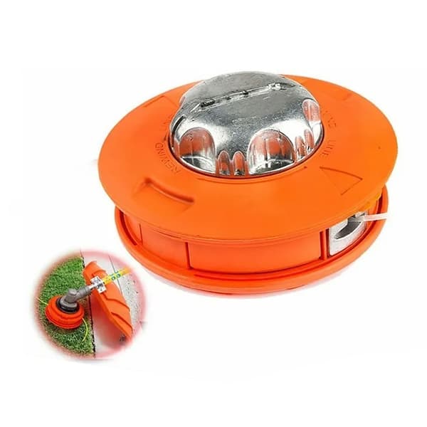 Aluminium Plæneklipper Trimmerhoved - Gratis Demontering Orange Havetrimmer Tilbehør