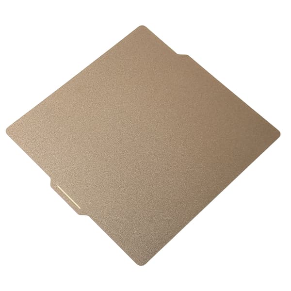 2-sidet PEI-belagt stålprintplade 257x257mm glat mat fleksibel magnetisk til Bambu Lab P1P P1S X1C 3D-printer