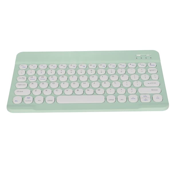 Trådløst tastatur Stabil forbindelse Mobiltelefon Tablet Laptop Tilbehør til iOS Android Windows Grøn