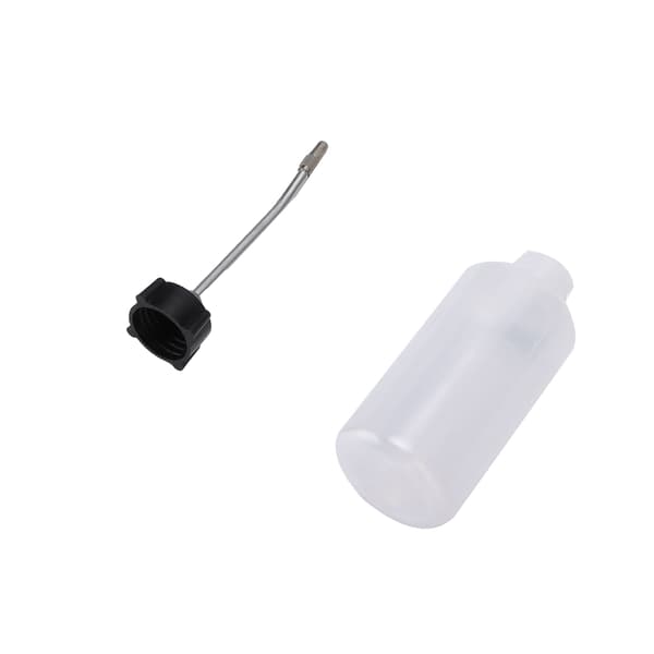 Symaskineoliekande 120ML Plastoliedispenserflaske med lang forlænget tud af jern