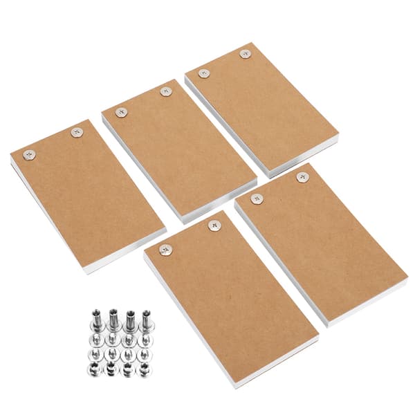 5 st Flip Book Kit Separata Handmålade Böcker Skruvsats Barn Målarverktyg