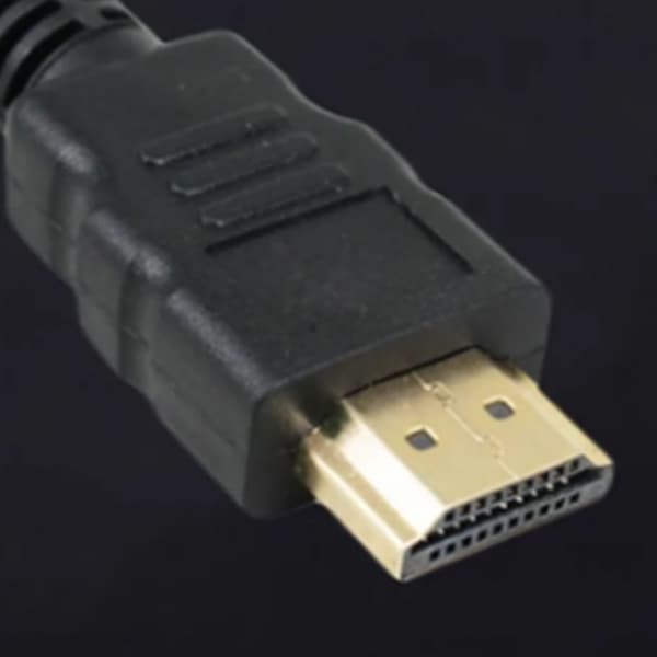 HDMI til VGA-adapter 1080P forgyldt konverter til bærbar computer, stationær computer, projektor