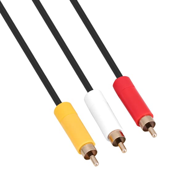 1,8M ABS Komposit A/V Ledningskabel til Xbox 360 Slim Spilsystem, 1-pak
