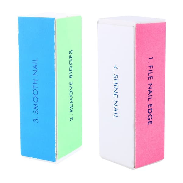 1-10 stk. neglekunst shiner buffer polering 4-vejs blok sand slibefil manicure