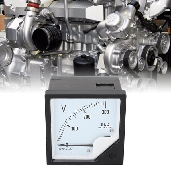 AC Voltmeter 0-300V Analog Måler 2,5% Nøjagtighed Pointer Voltmeter til Generatorer & Strømudstyr