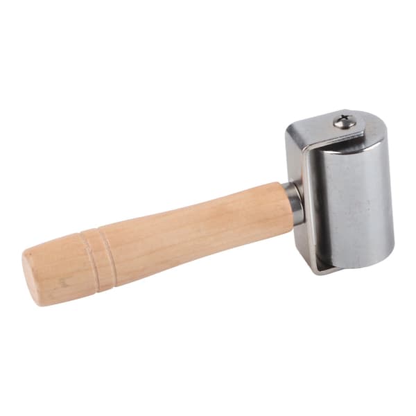 DIY Læder Håndarbejde Glatter 35mm Læder Rulleværktøj Læderhåndværk Kantfolder (Medium)