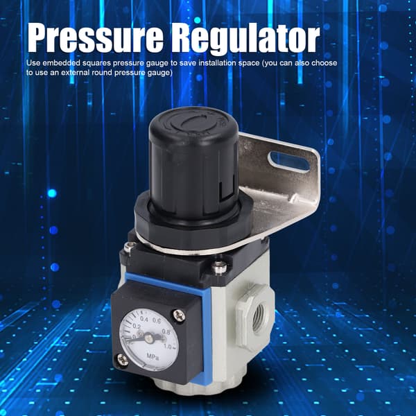 Luftkompressor trykreguleringsventil aluminiumslegering mini regulator kit industriel GR200-08 PT1/4